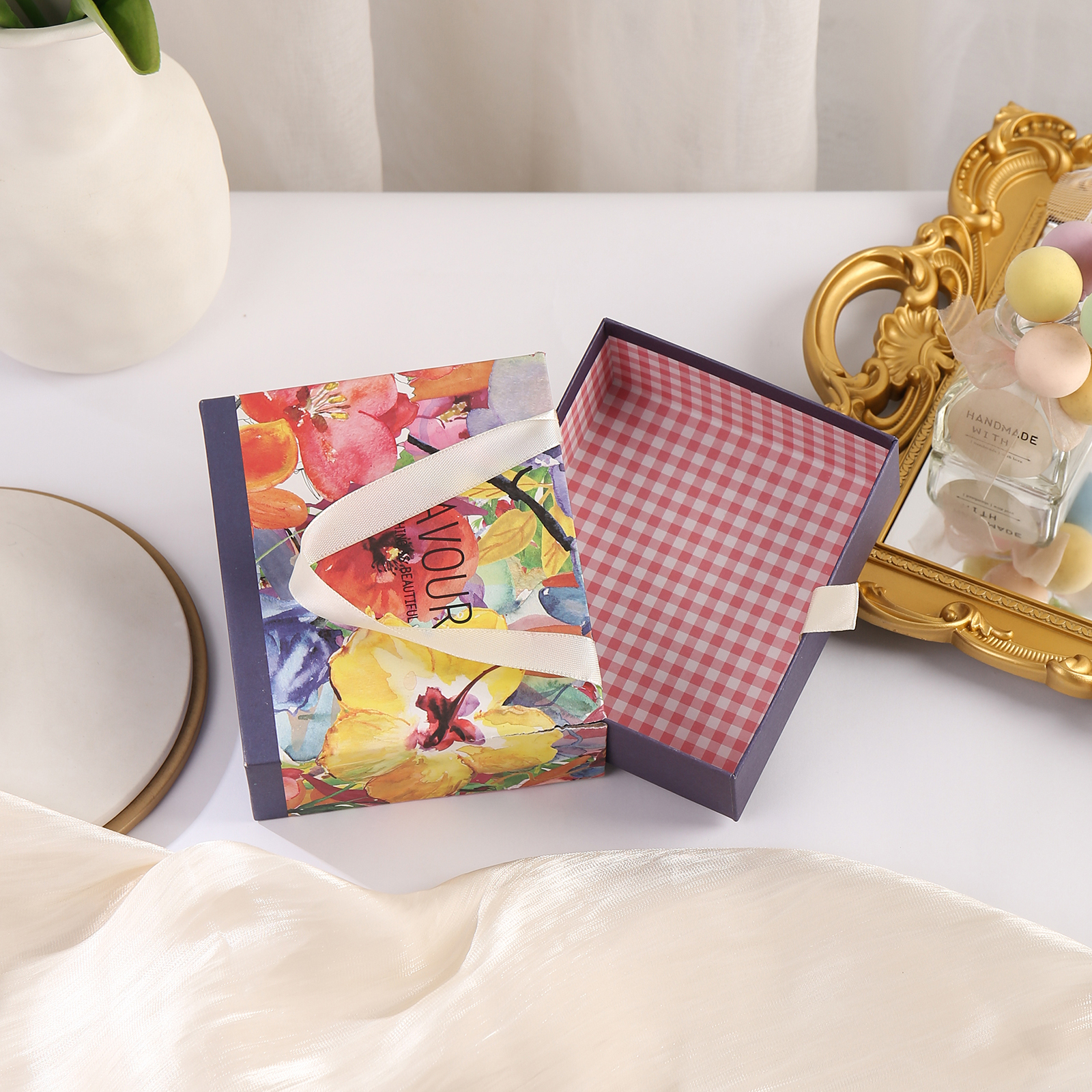 Exquisite Wallet Gift Box Colourful Rectangle Gift Packaging-Jessemade AU