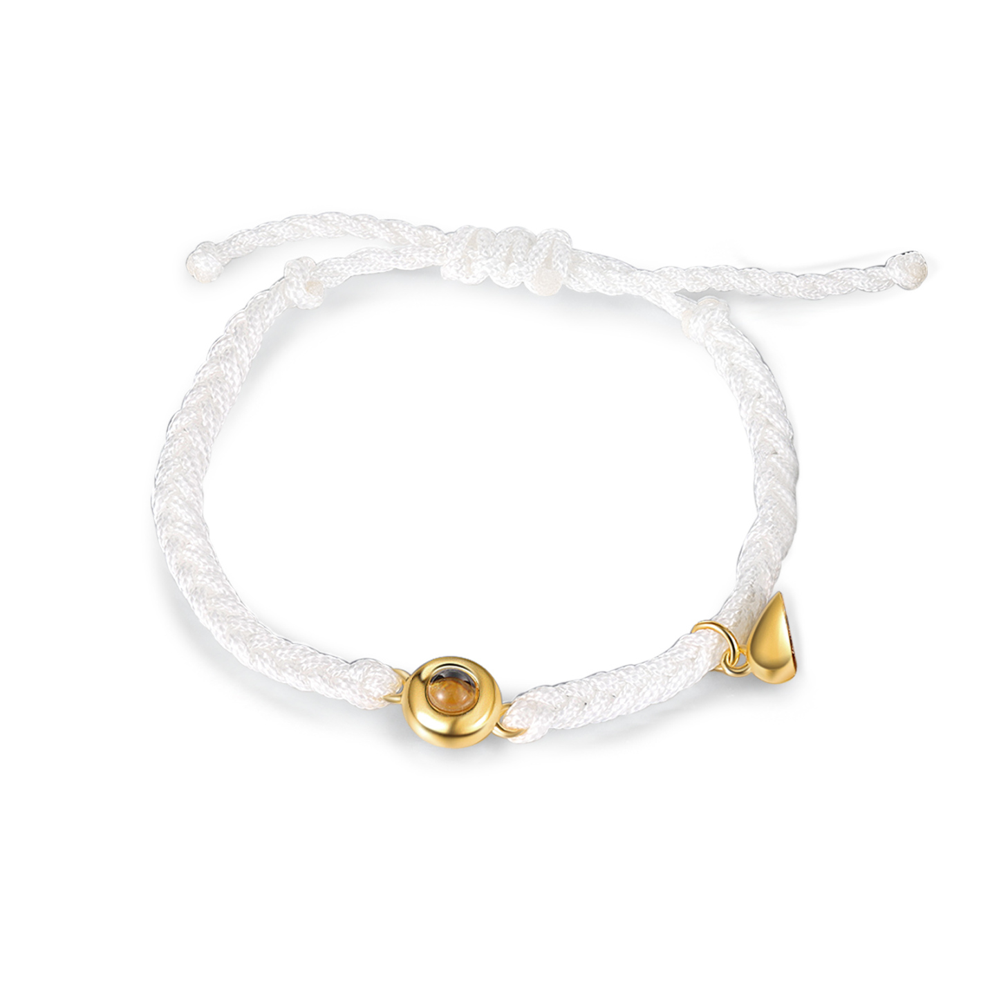 Personalised Magnetic Projection Bracelet Custom Photo Heart Couple Bracelet Creative Gift for Her-Jessemade AU