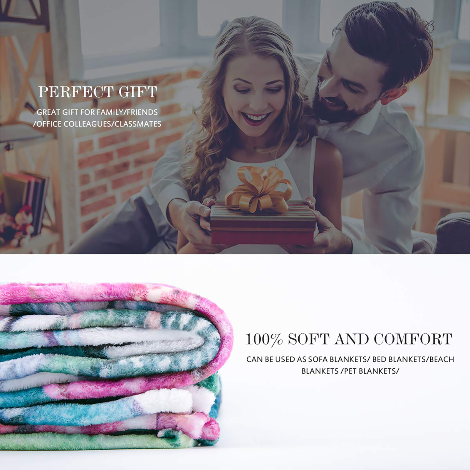 The Best Dad In The World Soft and Comfortable Flannel Fleece blanket Gift for My Father-Jessemade AU