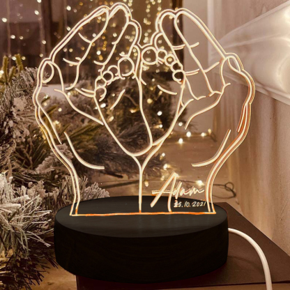 Personalised Dream Catcher Night Light Custom Name Gifts For Kids-Jessemade AU