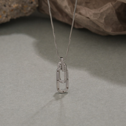 925 Sterling Silver Jessemade Forever Linked Together Necklace Best Gift For Her-Jessemade AU