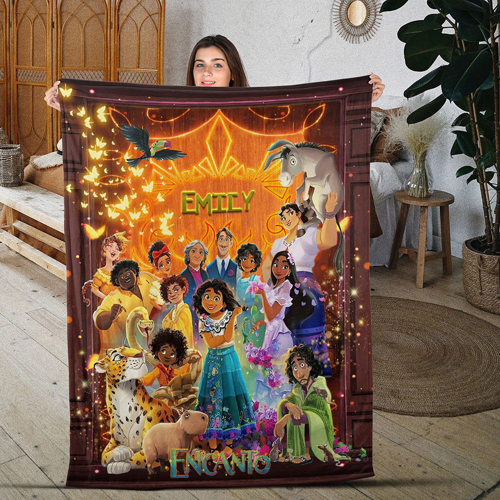 Personalised Disney Princess Blanket Gifts For Kids-Jessemade AU