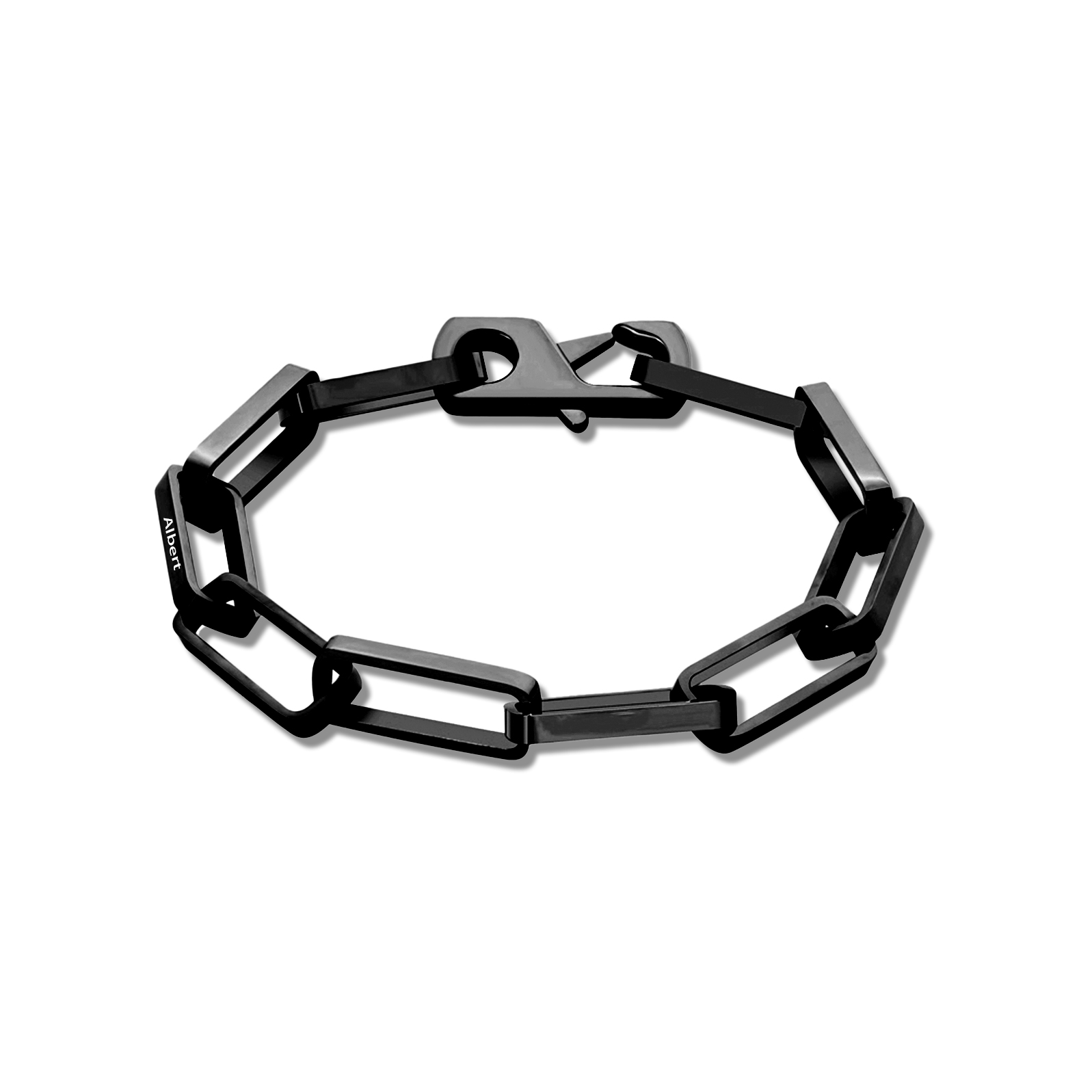 Personalised Men's Bracelet Custom 1 Name Stainless Steels Bracelet Father's Day Gifts for Him-Jessemade AU