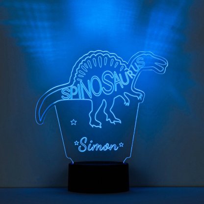 7 discolour Led Acrylic Name Custom Night Light Letter & Dinosaur LED Lamp for Kids Gift-Jessemade AU