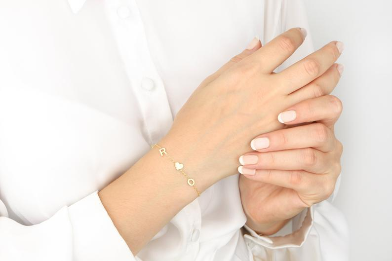 Personalised Bracelet Custom 1 Name Bracelet Gift For Women-Jessemade AU