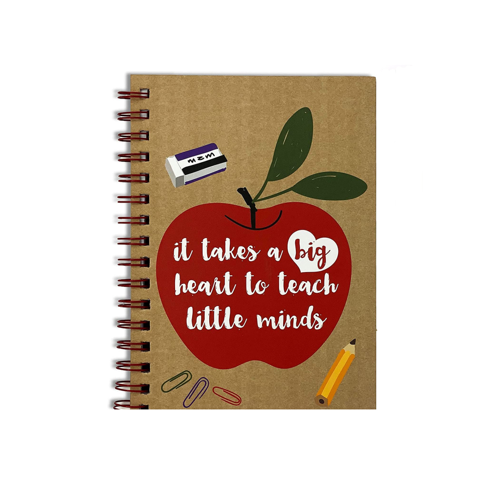 Personalised Apple Notebook To Dear Teacher-Jessemade AU