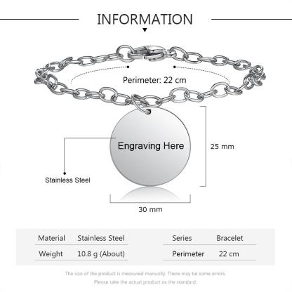 Personalised Heart Photo Locket Bracelet Custom Photo Bracelet Gifts For Her-Jessemade AU