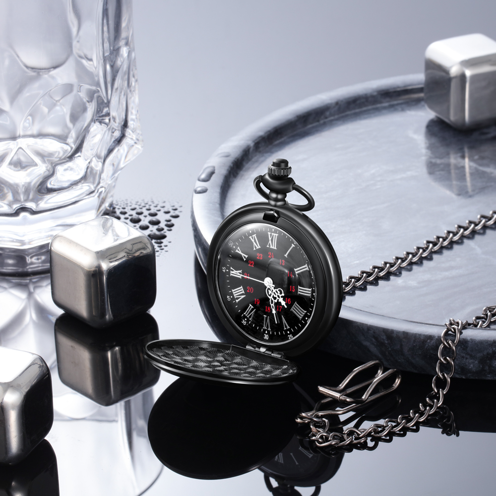 “Thank you for being the Dad you didn't have to be” Personalised Pocket Watch Gifts for Father-Jessemade AU