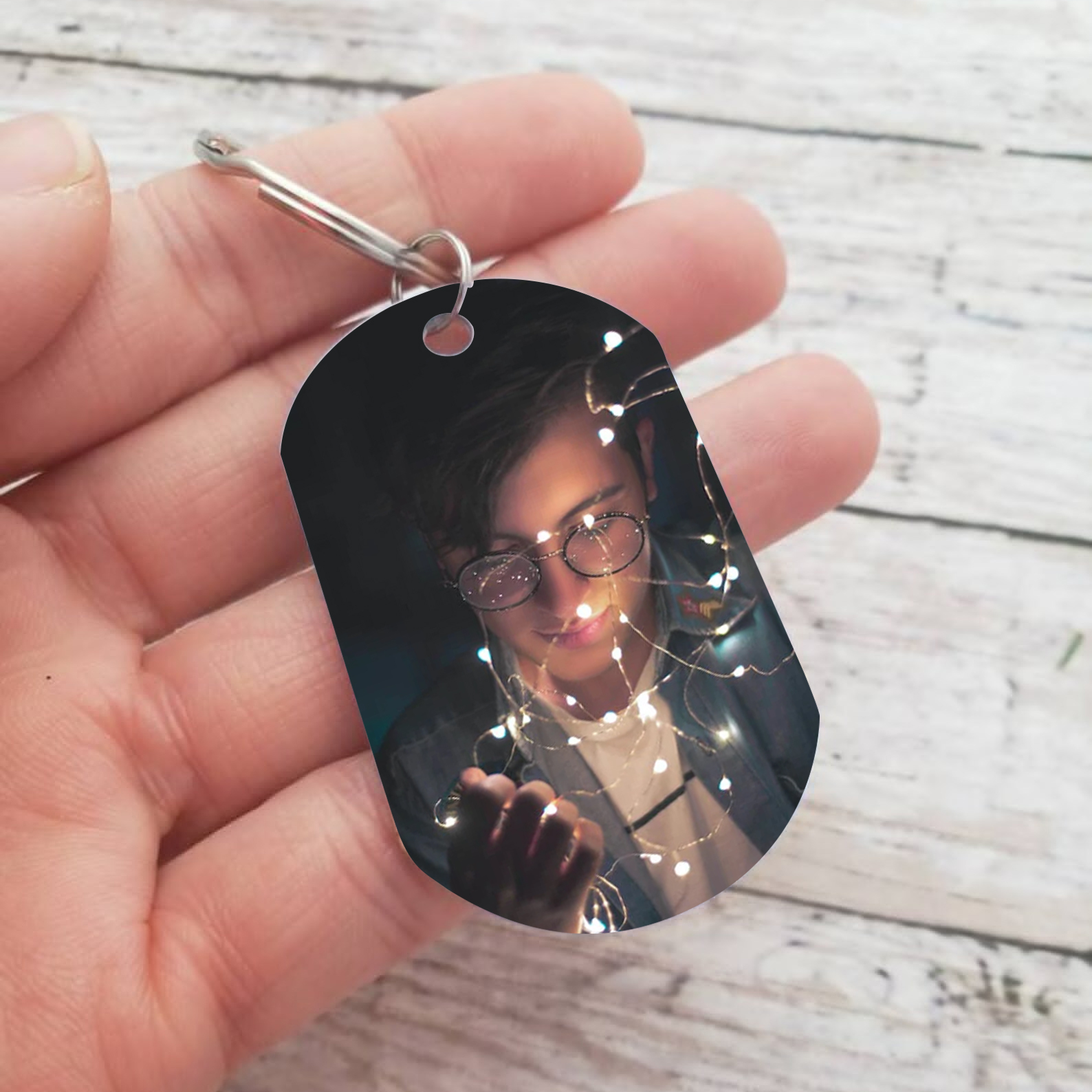 To My Son Keyring Custom Photo Keychain "I Am So Proud Of You" Personalised Gifts For Son-Jessemade AU