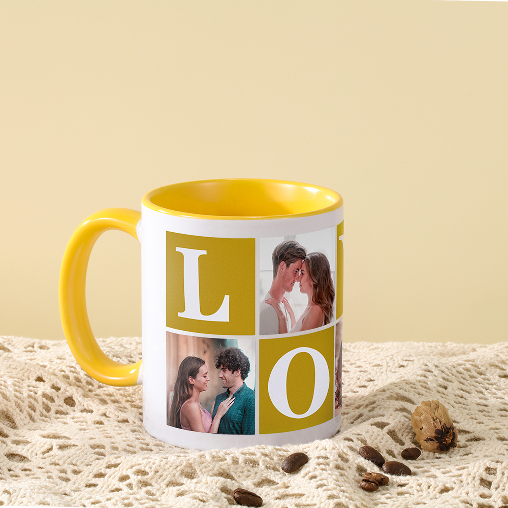 Personalised Photo Love Mug Cup Custom Photos Gifts For Her-Jessemade AU
