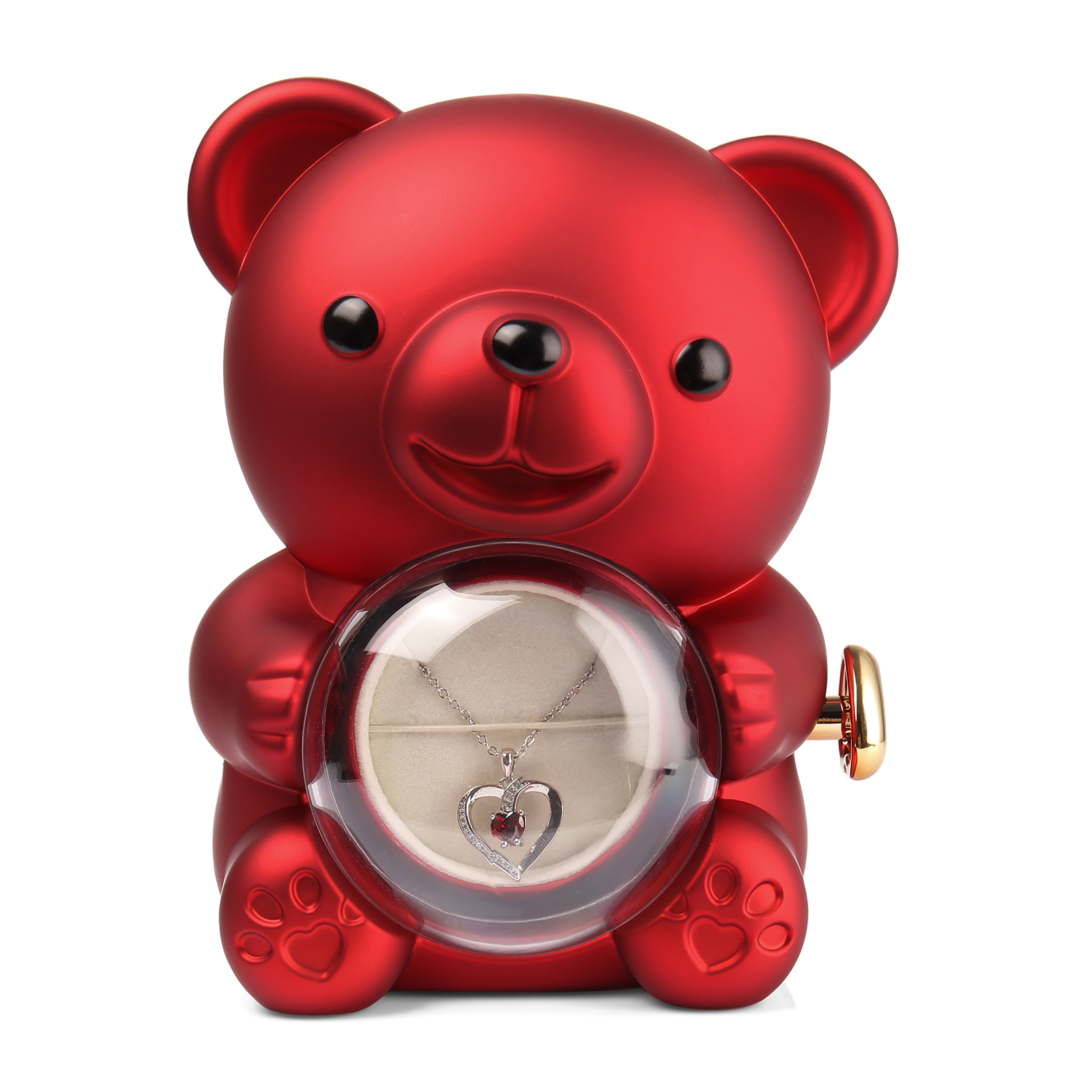 Bear Exquisite Gift Box Red Pink Rose Gift Packaging-Jessemade AU