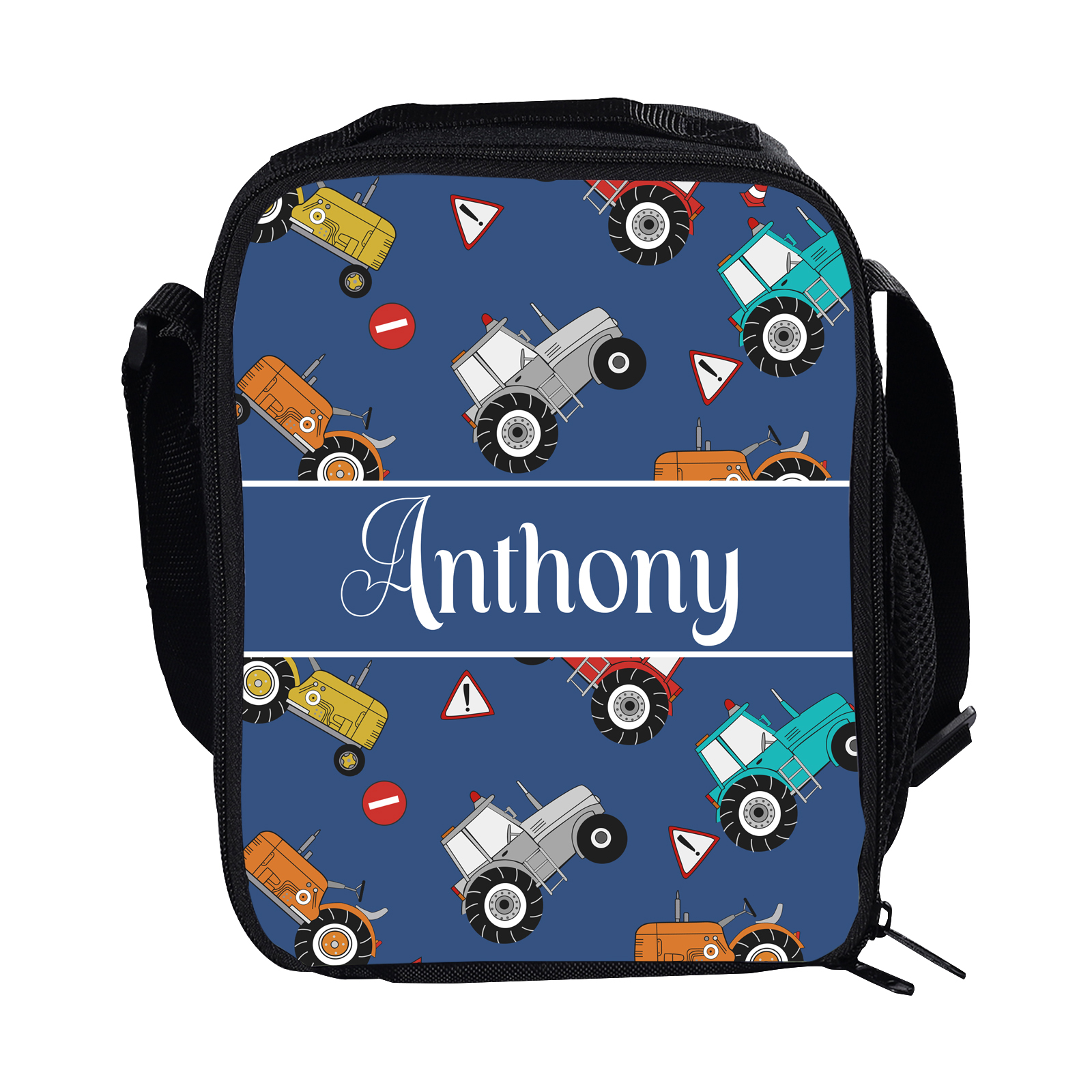 Custom Name Lunch Bag Personalised Cute Cars Lunch Box Gifts for Kids-Jessemade AU