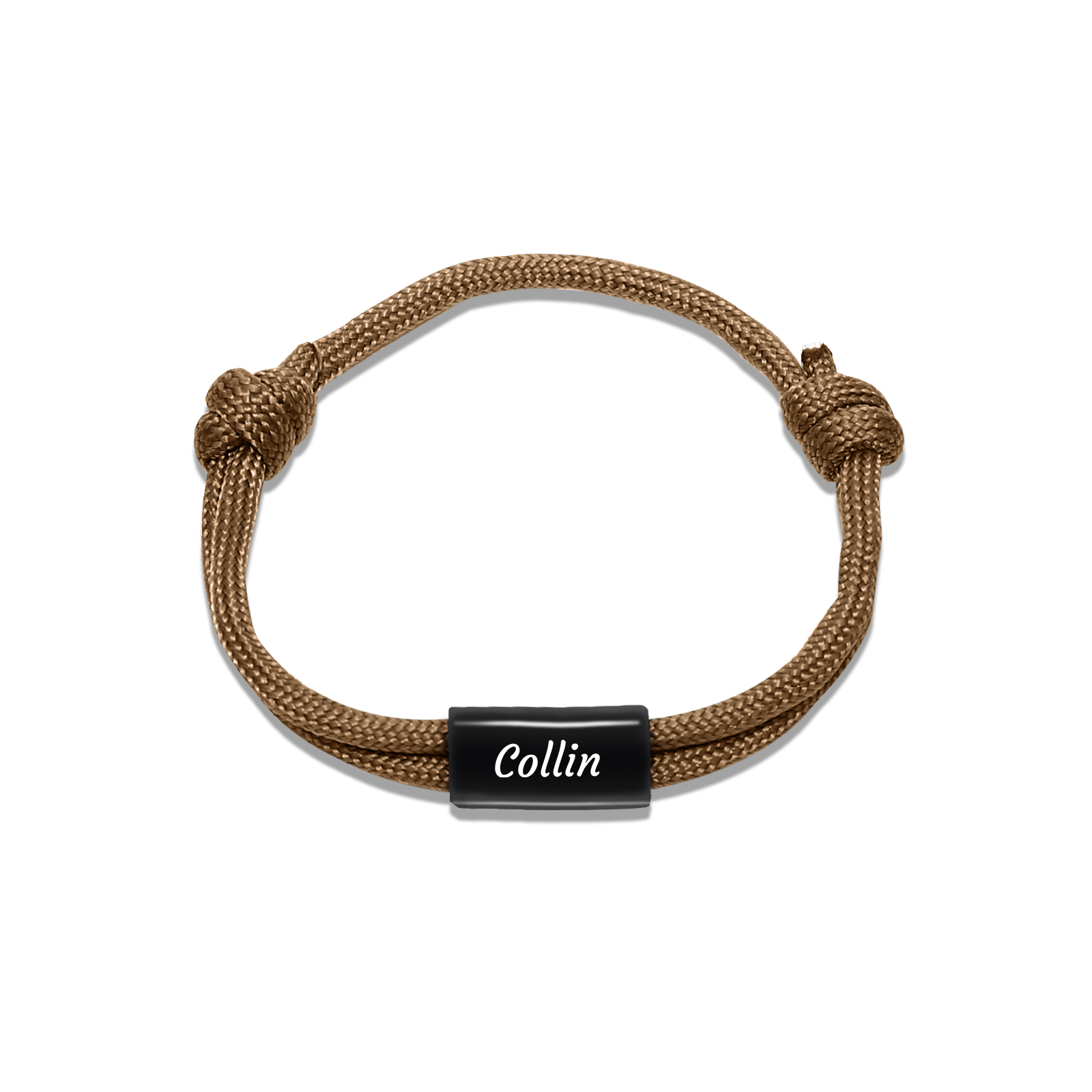 Personalised 1 Name Bracelet Custom Adjustable Bracelet Gifts for Him-Jessemade AU