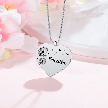 Personalised Graduation Necklace Custom Name & Photo Heart Pendant Necklace Gift for Her-Jessemade AU
