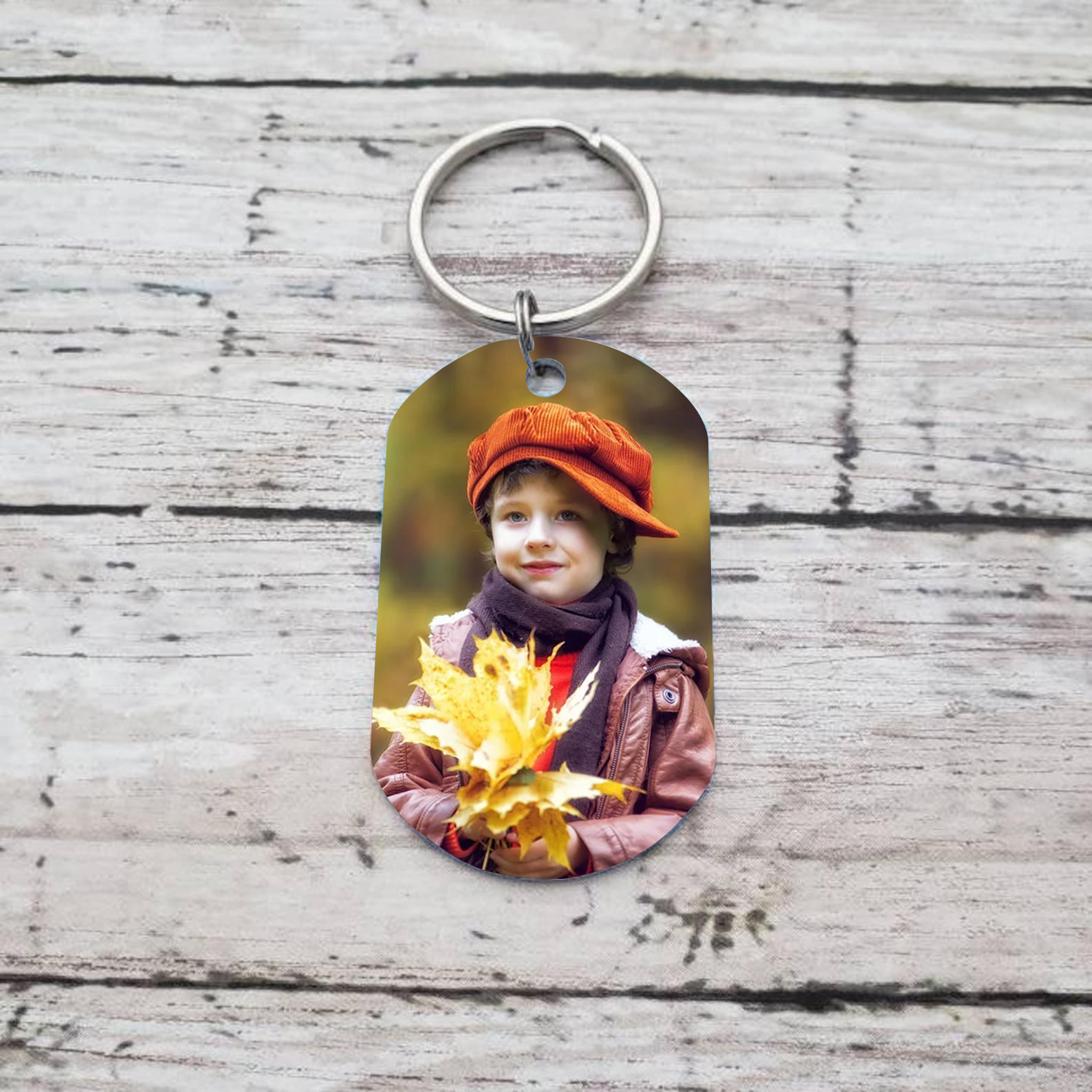 To My Son Keyring Custom Photo Keychain "I Am So Proud Of You" Personalised Gifts For Son-Jessemade AU