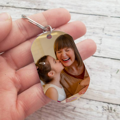 Personalised Photo and Name Keychain for Nana "Best Nana Ever" Grandparents' Day Gift-Jessemade AU