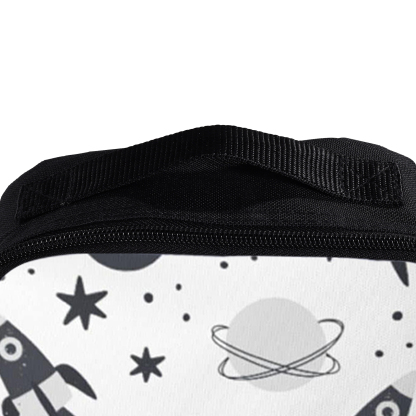Custom Name Lunch Bag Personalised Rocket Lunch Box  Gifts for Kids-Jessemade AU