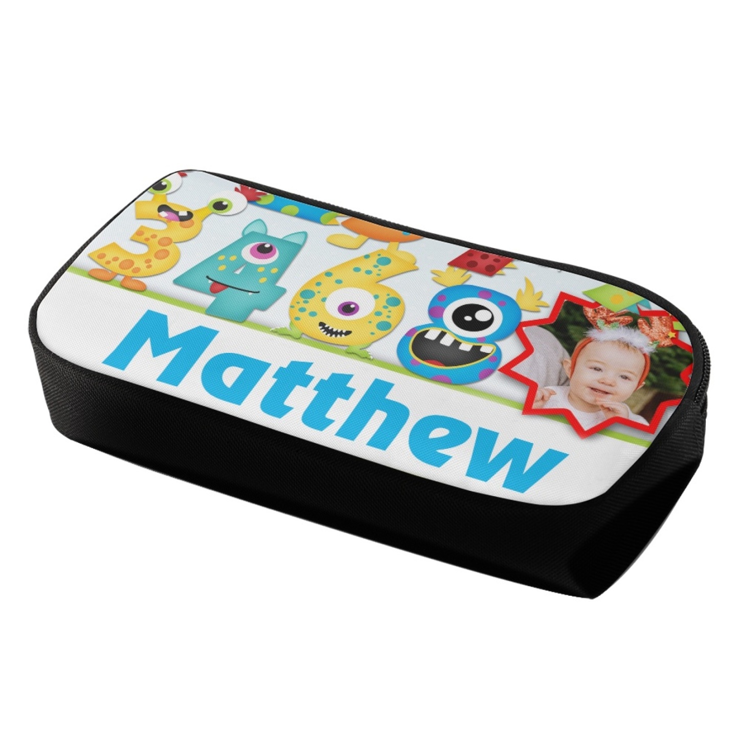 Personalised  Photo Pencil Case Custom Name Back to School Gifts for Student-Jessemade AU