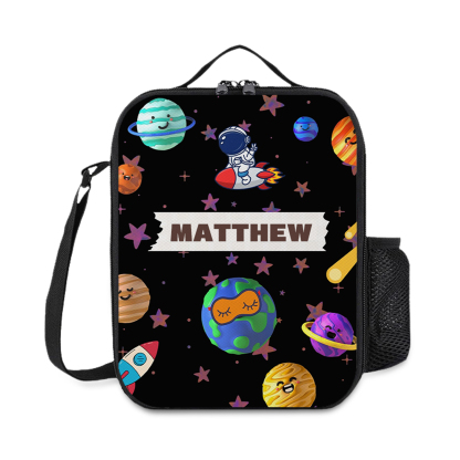 Custom Name Lunch Bag Personalised Moon Lunch Box Gifts for Kids-Jessemade AU