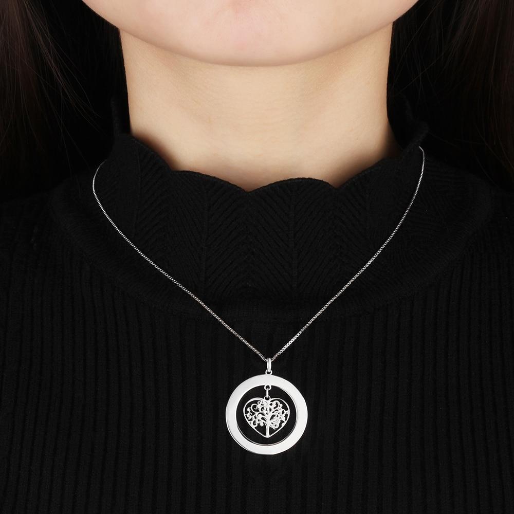 Personalised Family Tree  Engraving Necklace-Jessemade AU