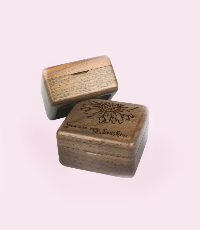 Rectangle Shape Music Box-Jessemade AU