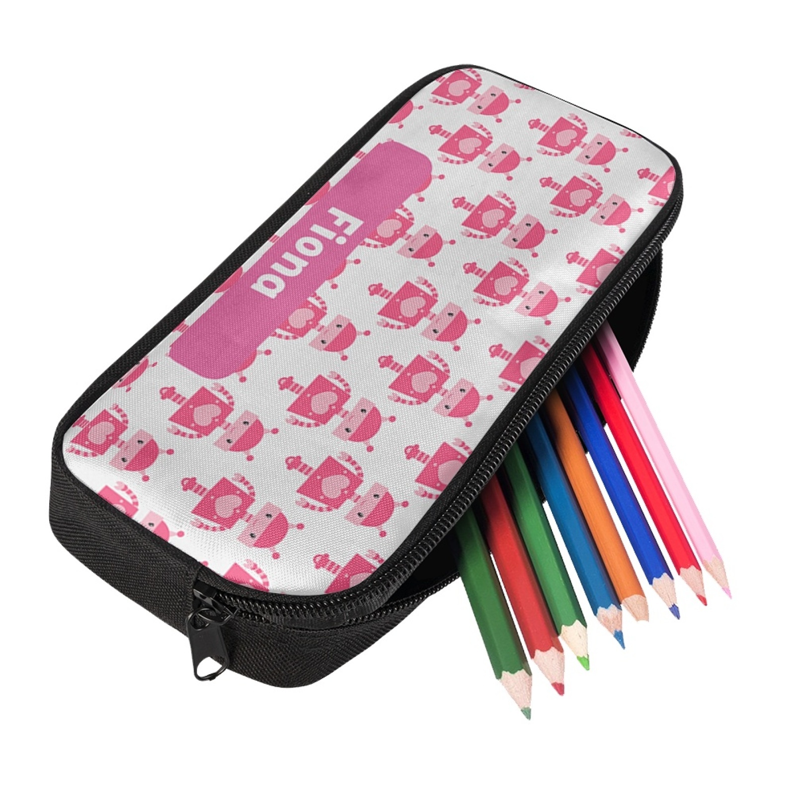 Custom Name Pen Case Personalised  Pink People Pen Bag Back to School Gifts for Students-Jessemade AU