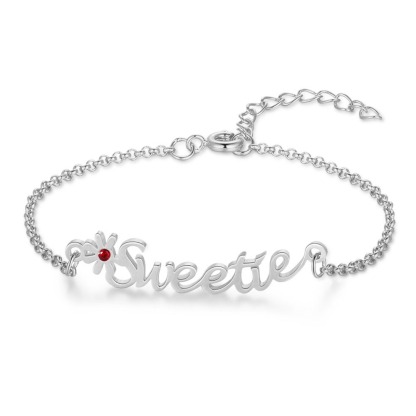 Personalised Name Bracelet Custom Name Daisy Bracelet for Kids-Jessemade AU