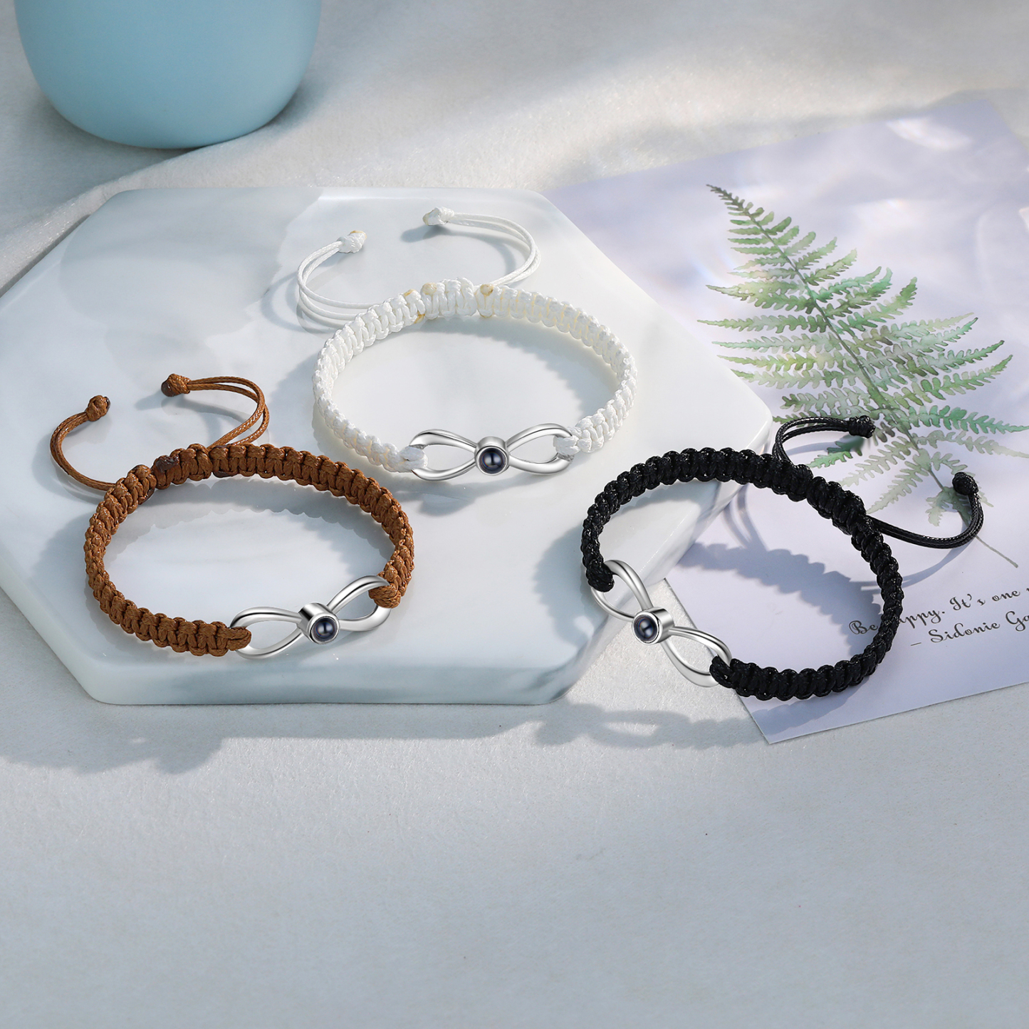 Personalised Projection Bracelet Custom Photo Bracelet Adjustable Bracelet Creative Gift for Her-Jessemade AU