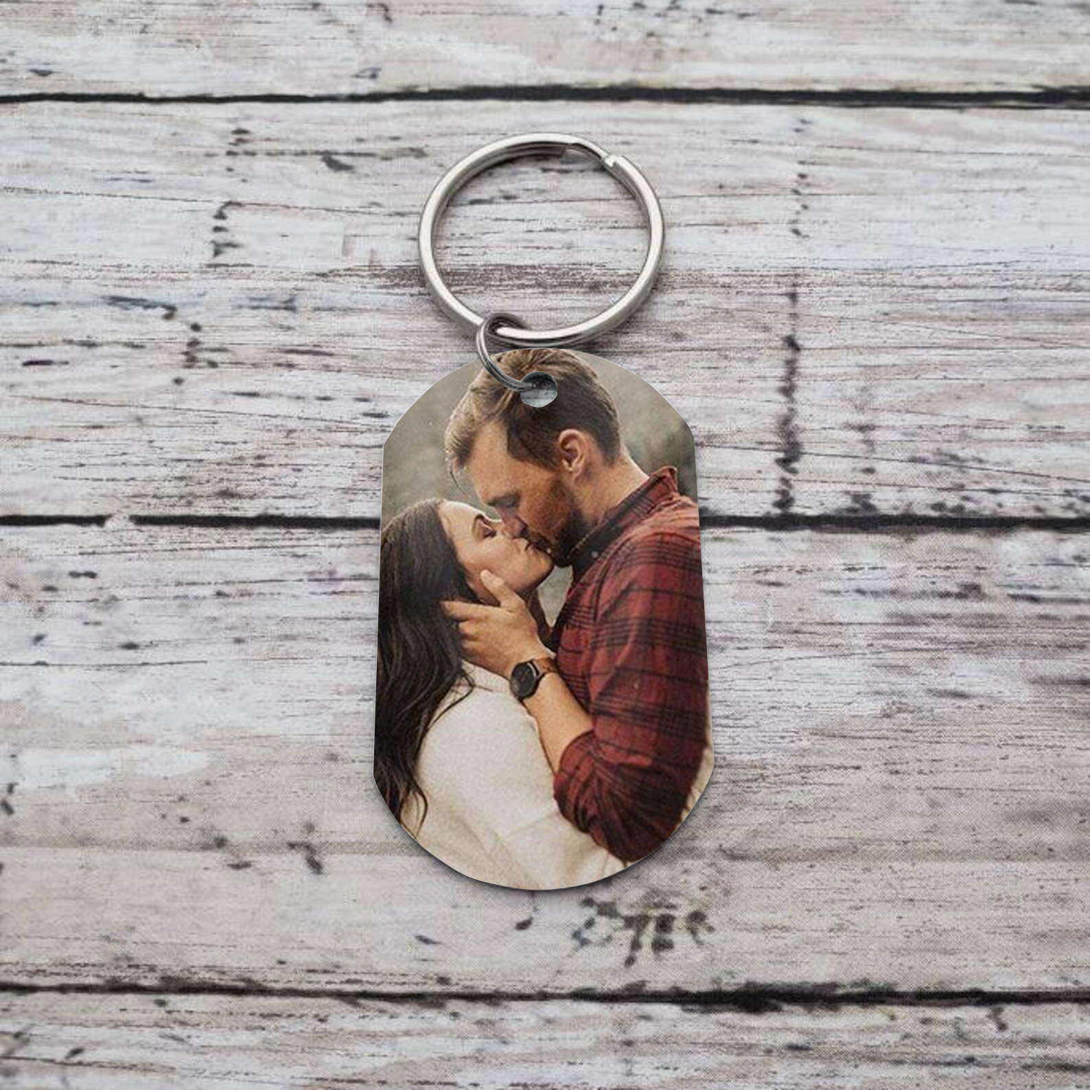 Personalised Photo Keychain for Couple "I MET YOU I LOVE YOU" Valentine's Day Gift-Jessemade AU