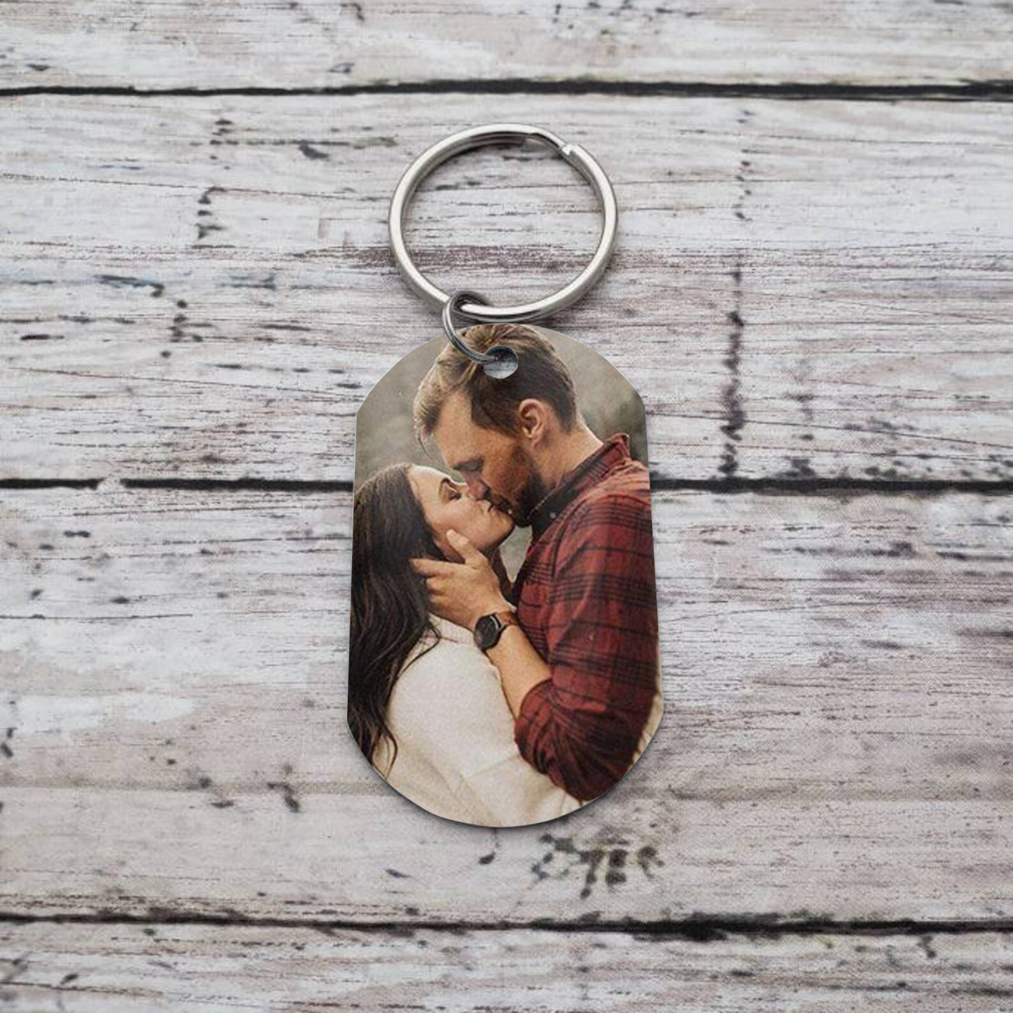 Personalised Photo Keychain for Couple "I MET YOU I LOVE YOU" Valentine's Day Gift-Jessemade AU