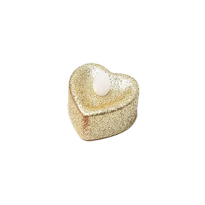 Electronic Candle Heart-Shaped Night Light LED Romantic Decorations-Jessemade AU