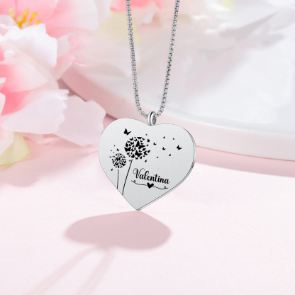 Personalised Graduation Necklace Custom Name & Photo Heart Pendant Necklace Gift for Her-Jessemade AU