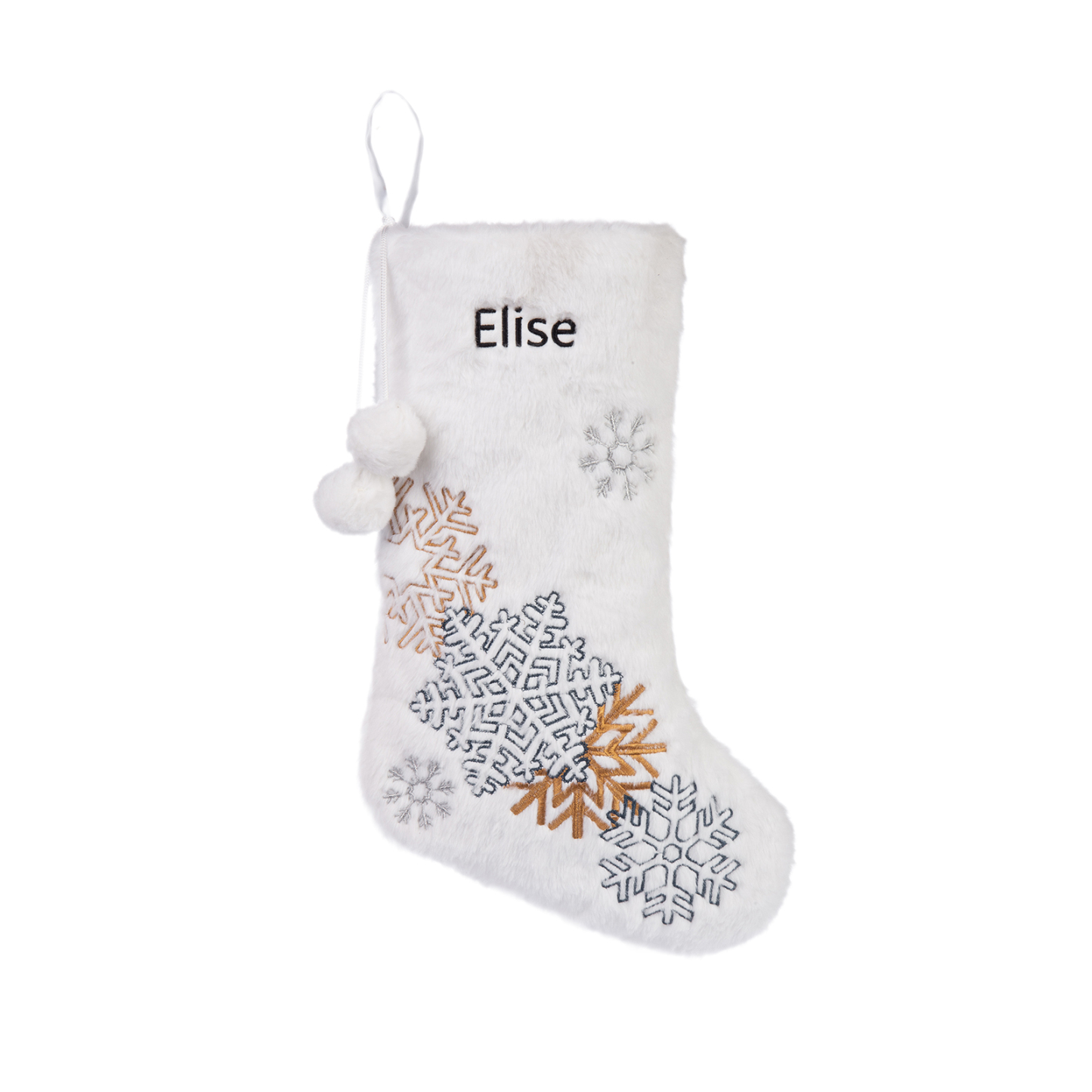 Customised 1 Name Christmas Stocking Ornament Fireplace Decorations Personalised Christmas Gift For Family Friends-Jessemade AU