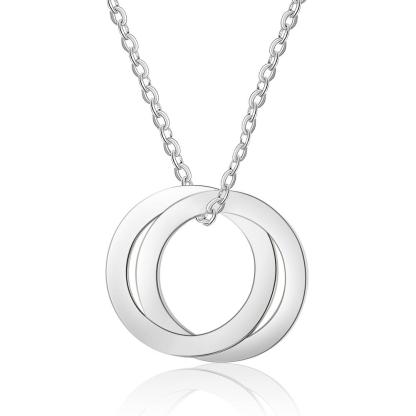 Personalised Russian Ring Necklace-Jessemade AU