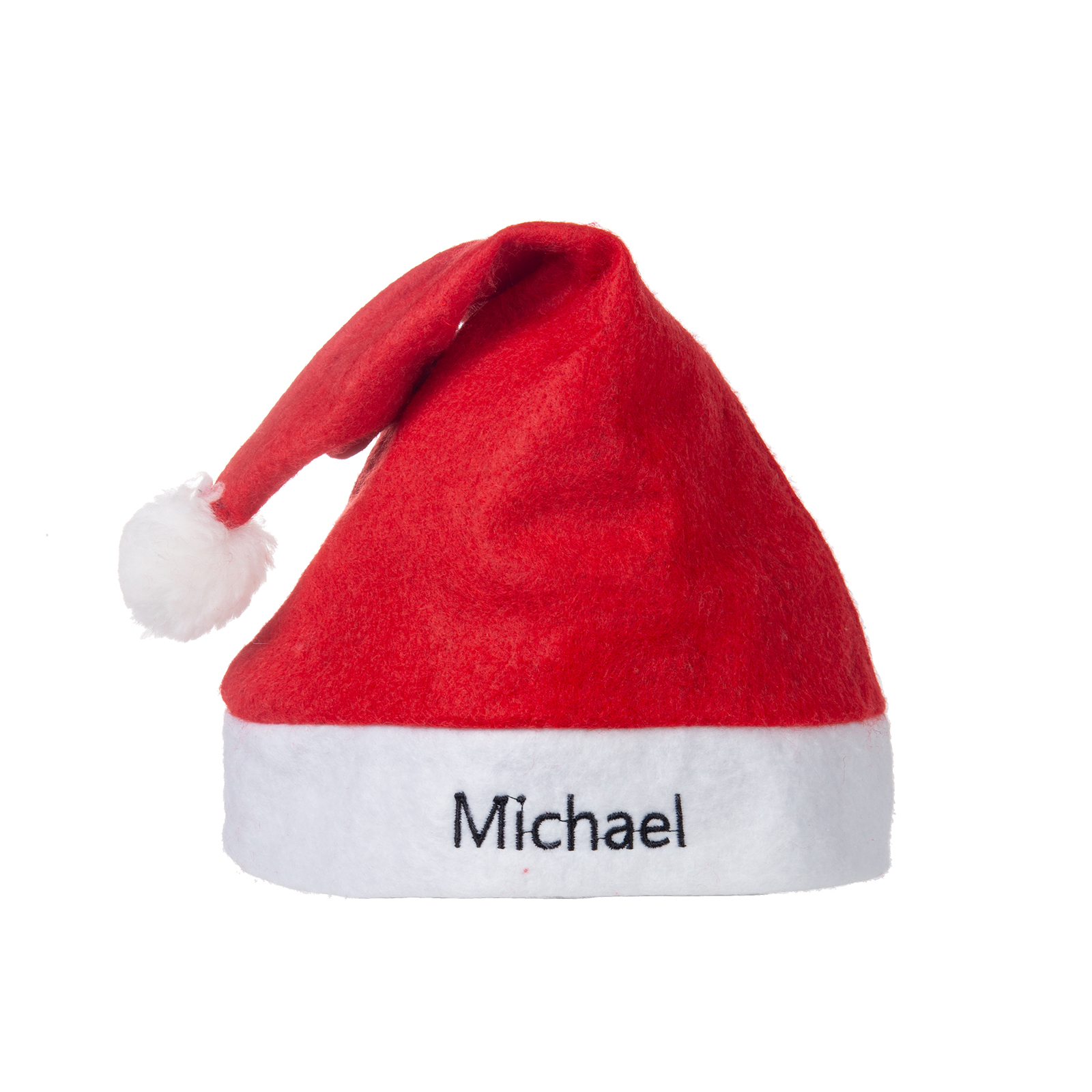 Santa Hat Needlepoint Christmas Hat Personalised Name Gifts for Family-Jessemade AU