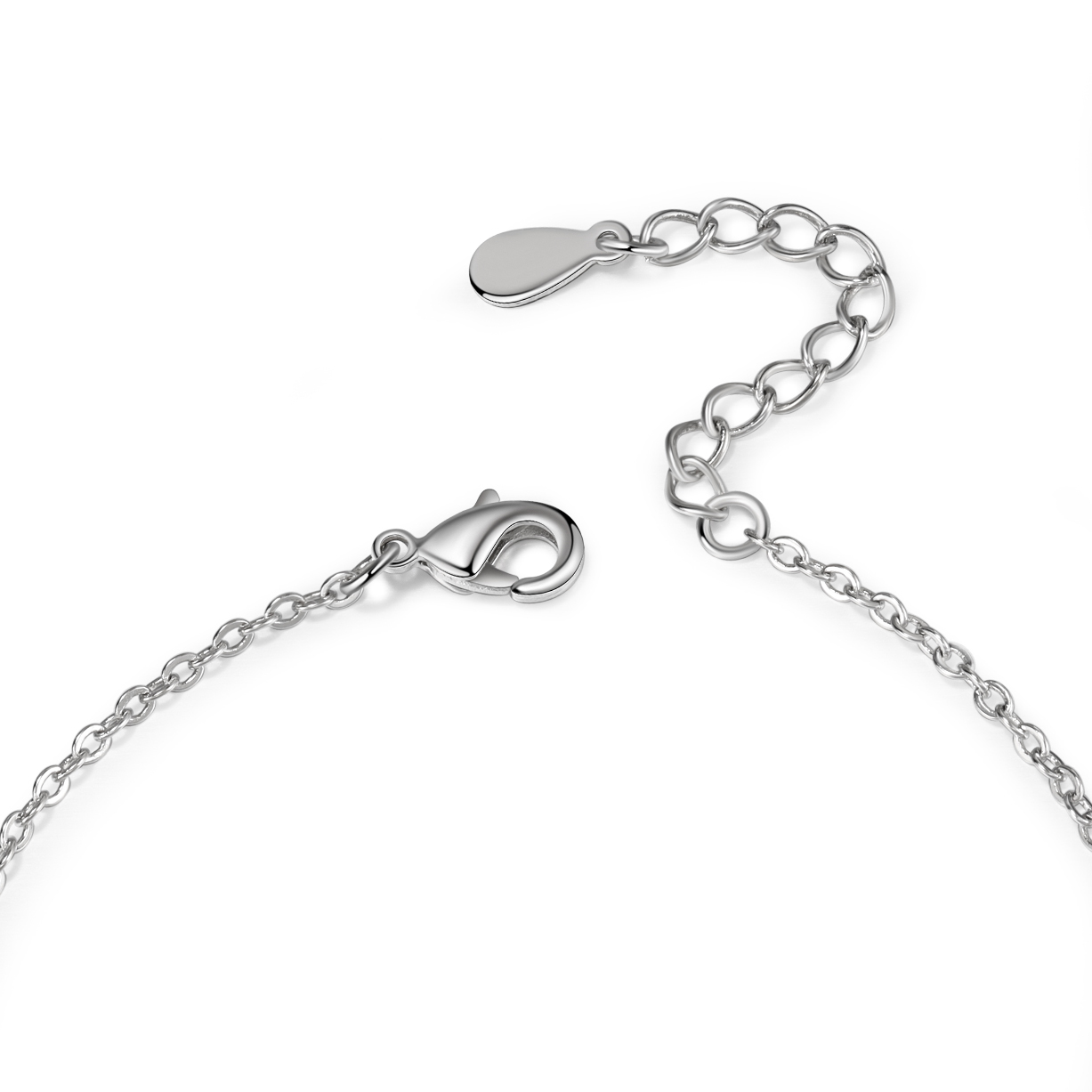 Personalised Family Name Bracelet With 3 Birthstones Engraved Names Gift For Her-Jessemade AU