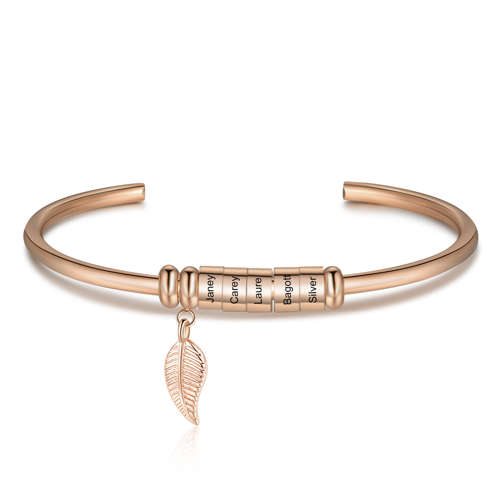 5 Bracelet Bracelet with a leaf-Jessemade AU