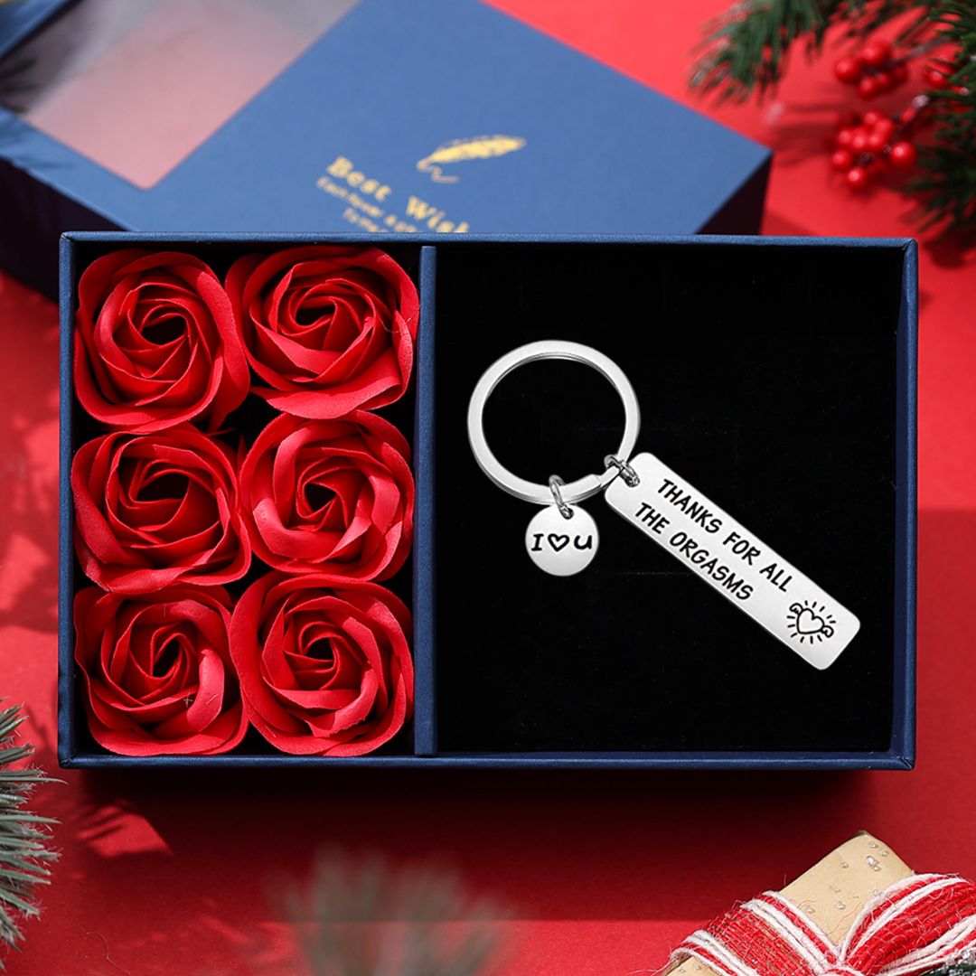 Thanks For All The Orgasms, I Love You Keychain Gifts For Her-Jessemade AU