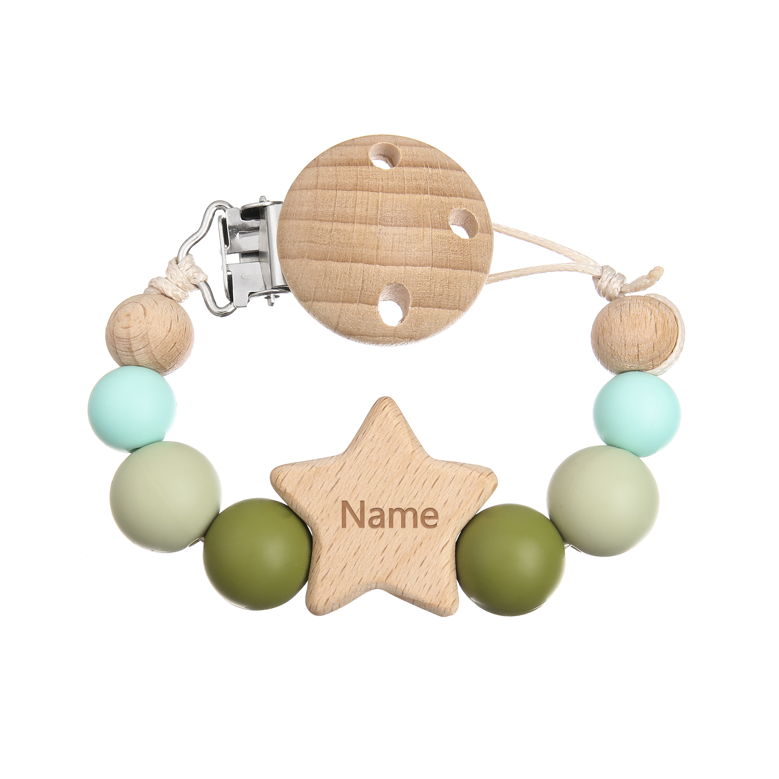 Custom Name & Date Star Bracelet Beaded Bracelet Back To School Gift for Girls-Jessemade AU