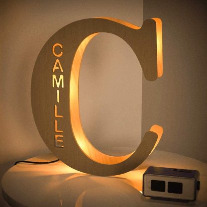 Personalised Name Letter Light A~I 19/29CM-Jessemade AU