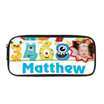 Personalised  Photo Pencil Case Custom Name Back to School Gifts for Student-Jessemade AU