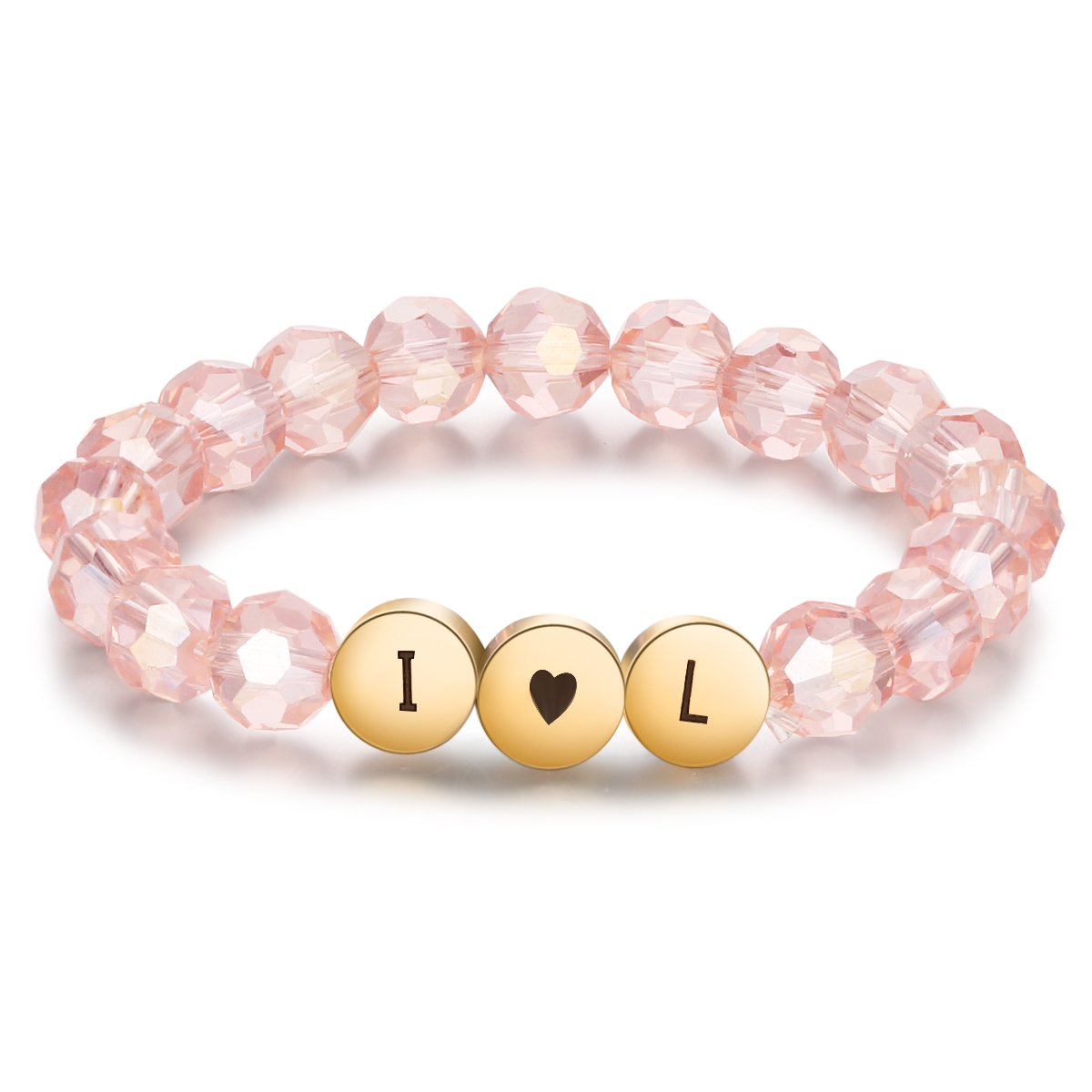 Customised Stone With 3 Beads-Jessemade AU