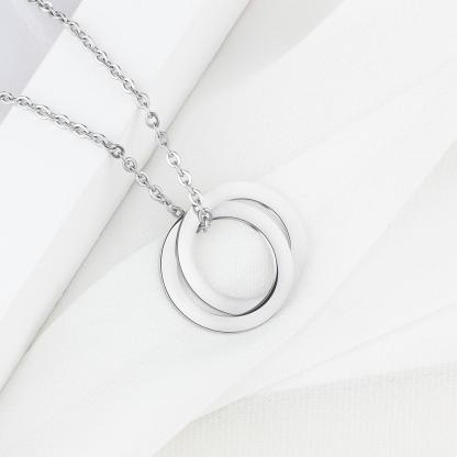 Personalised Russian Ring Necklace-Jessemade AU