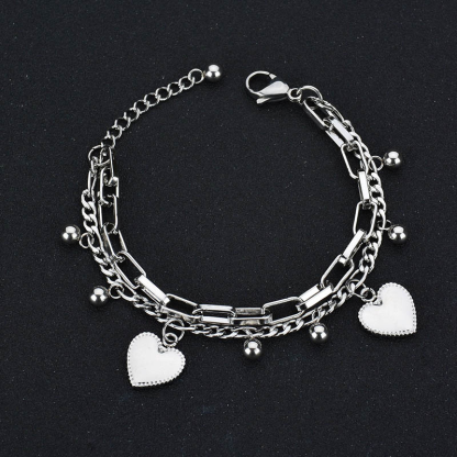 Jessemade Personalised bracelet With Heart For Sister-Jessemade AU