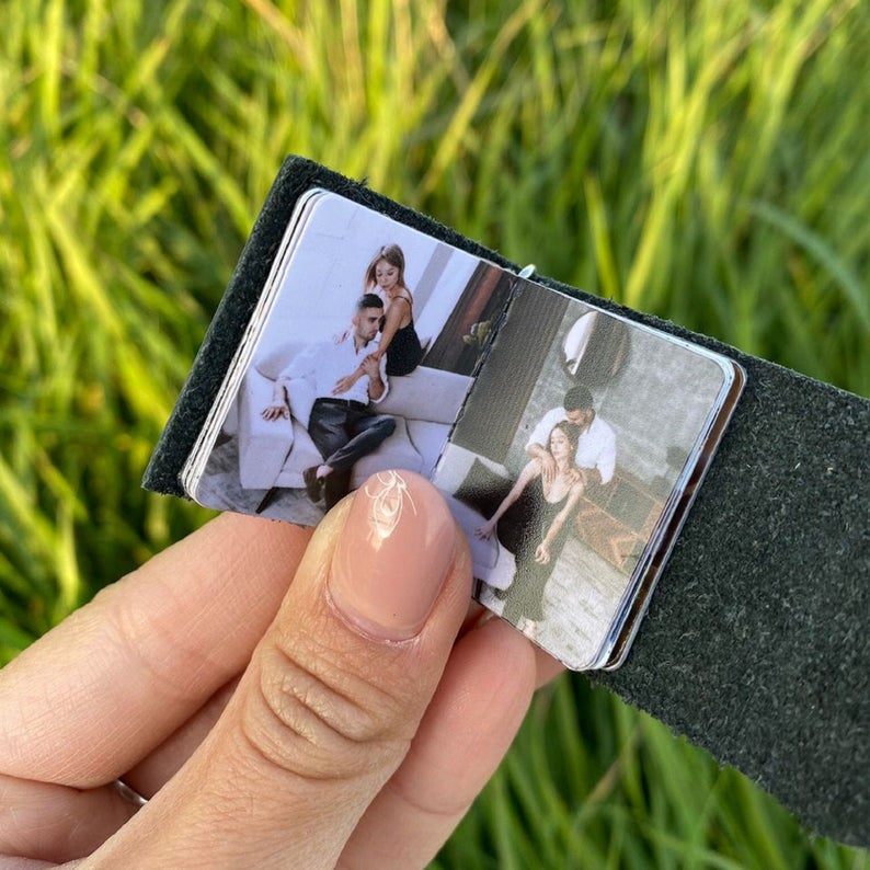 Personalised Mini Photo Album Keychain Custom 10 Photos Keychain Gifts For Her-Jessemade AU