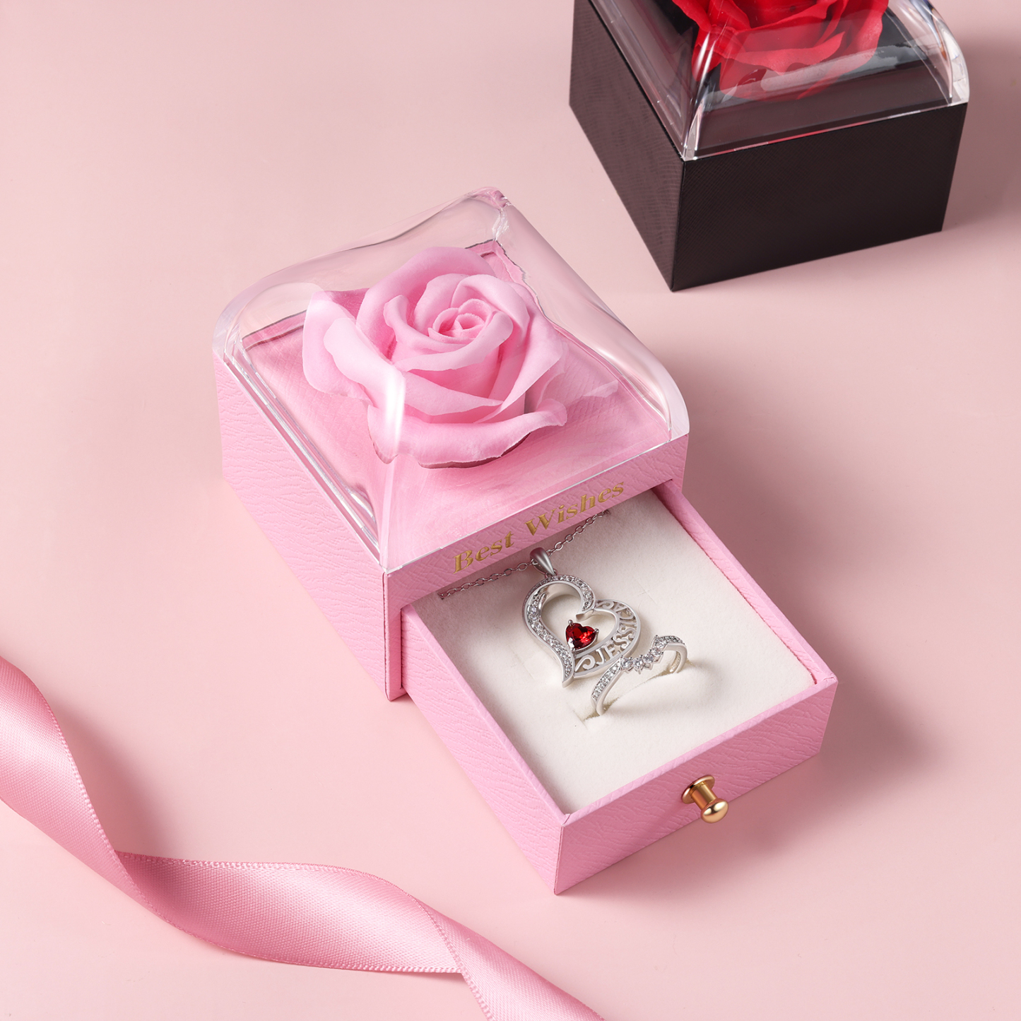 Enchanted Rose Jewelry Box Gift Package-Jessemade AU