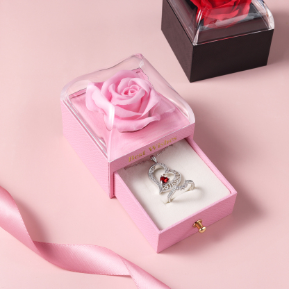 Enchanted Rose Jewelry Box Gift Package-Jessemade AU