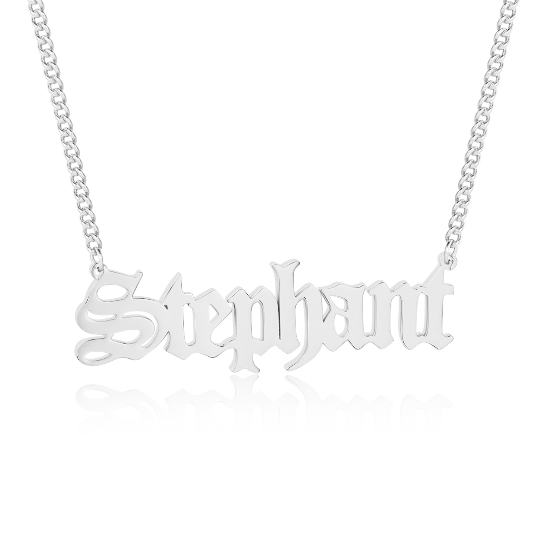 Personalised Necklace Custom 1 Name Necklace Gift For Women-Jessemade AU
