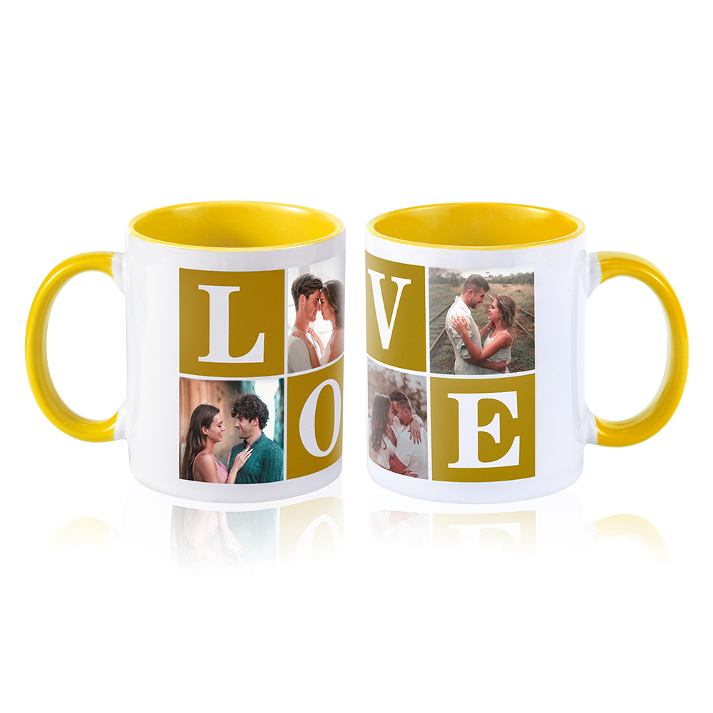 Personalised Photo Love Mug Cup Custom Photos Gifts For Her-Jessemade AU