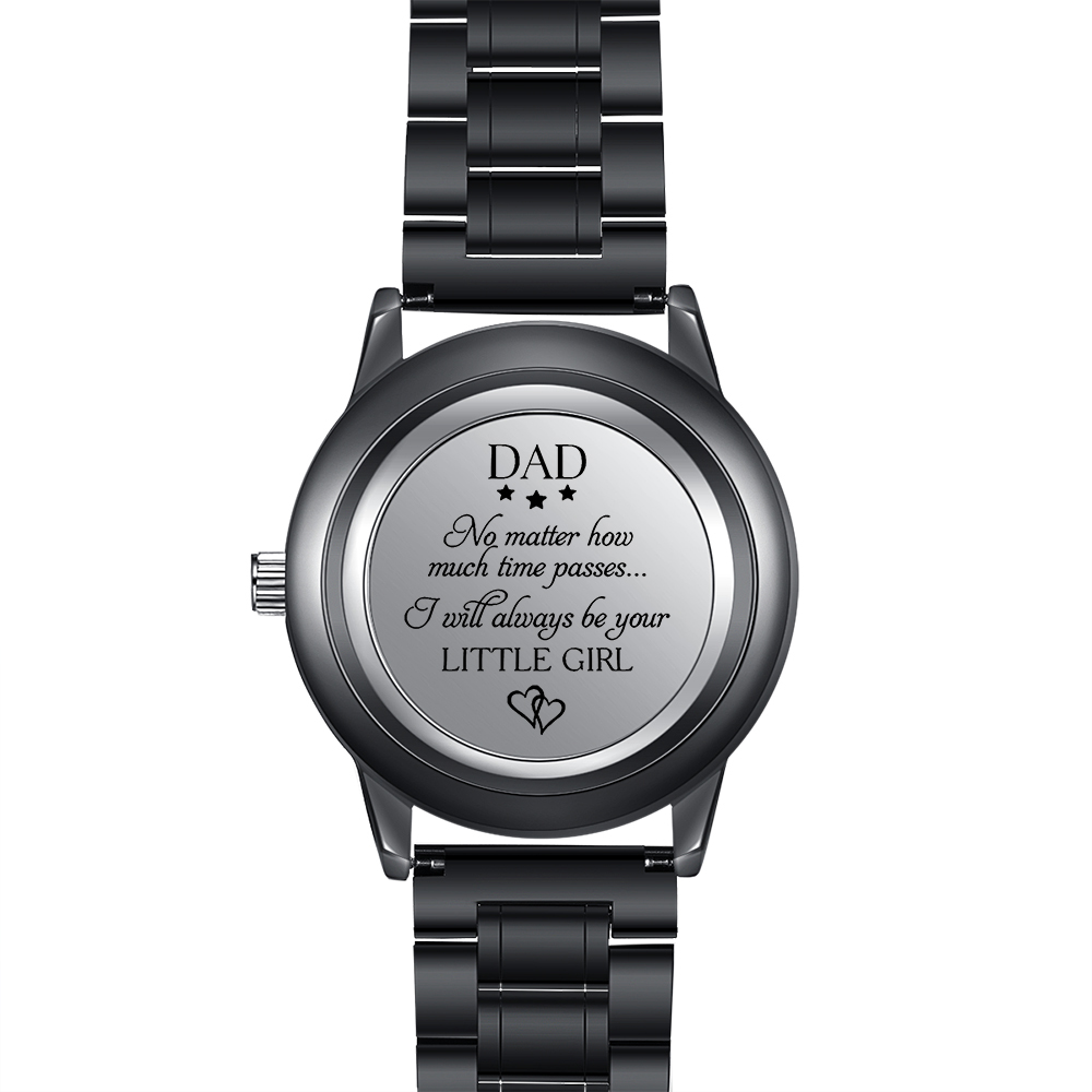 Gift Photo Watch - Personalised Engraved Watch Bracelet For him-Jessemade AU